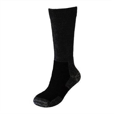 Weft Chaussettes Possum Merino Trekka - Noir 1 Weft Chaussettes Possum Merino Trekka - Noir