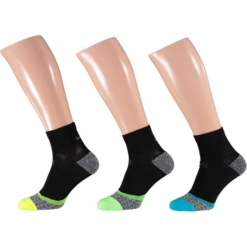 Xtreme Chaussettes De Course Mi-hauteur 3 Paires Multicolore Noir 1 Xtreme Chaussettes De Course Mi-hauteur 3 Paires Multicolore Noir