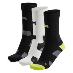 Xtreme Chaussettes De Cyclisme Crew 3 Paires Multicolore Noir